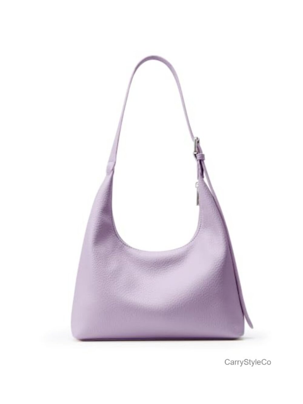 KALIDI Crescent Tote Bag Vegan Leather Hobo Everyday Zipper Handbag